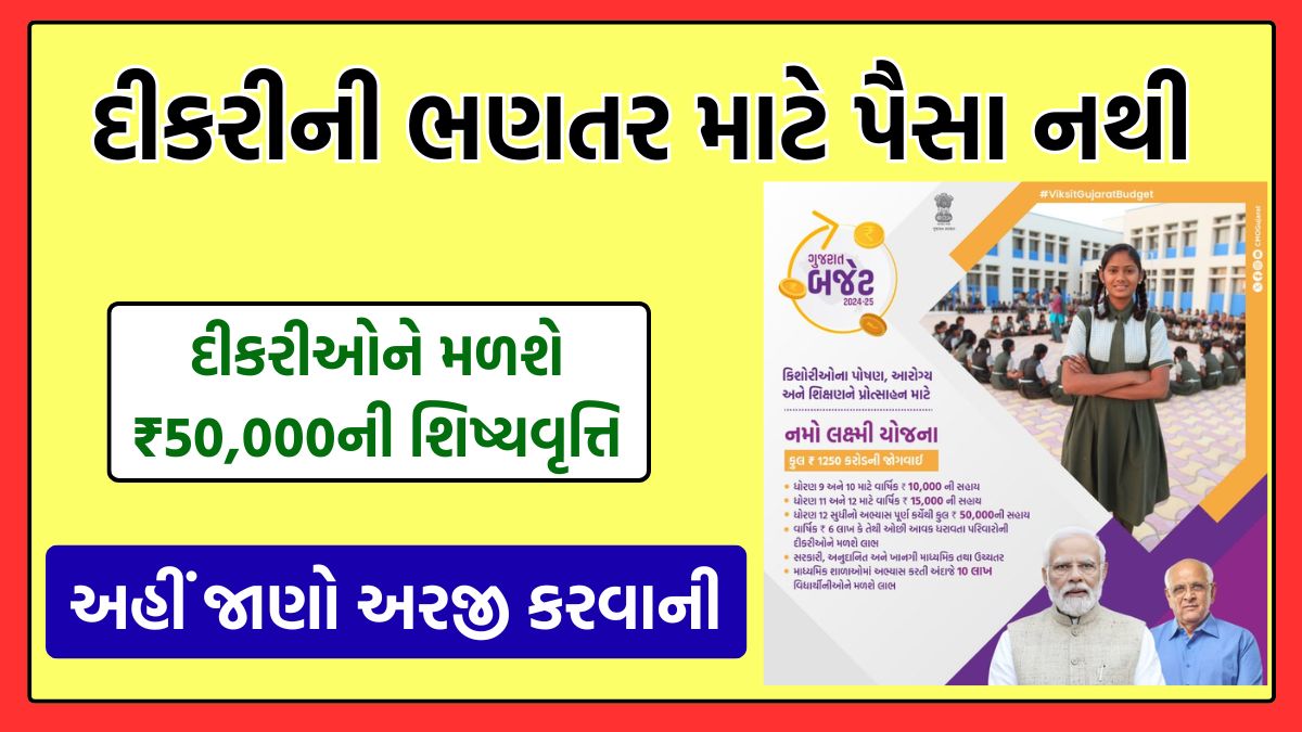 Namo Laxmi Yojana Gujarat 2025