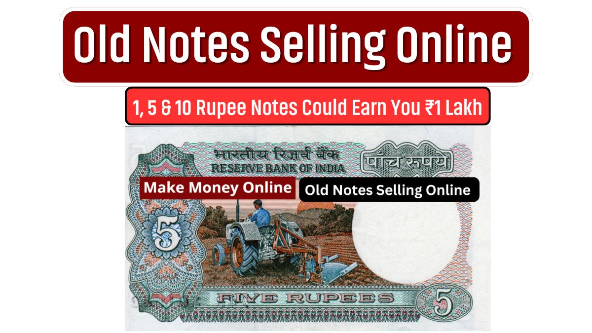 Old Notes Selling Online