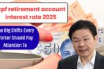 cpf retirement account interest rate 2025