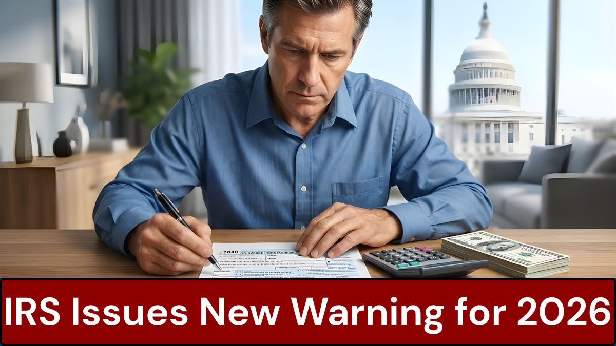 IRS Issues New Warning for 2026