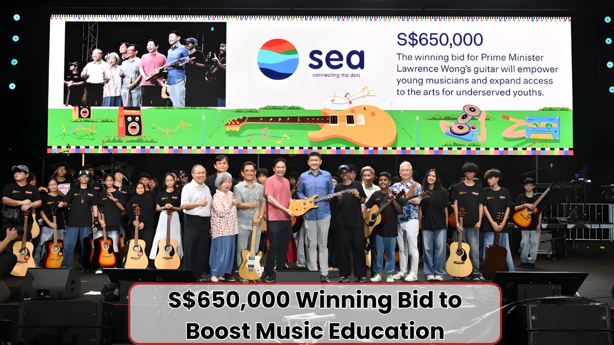 S$650,000 Winning Bid to Boost Music